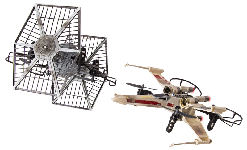 Illustration for article titled Pilot This X-wing Drone to Shoot Down an Auto-Hovering Death Star That Fires Right Back